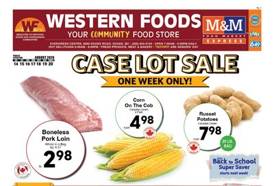 Western Foods Flyer August 14 to 20