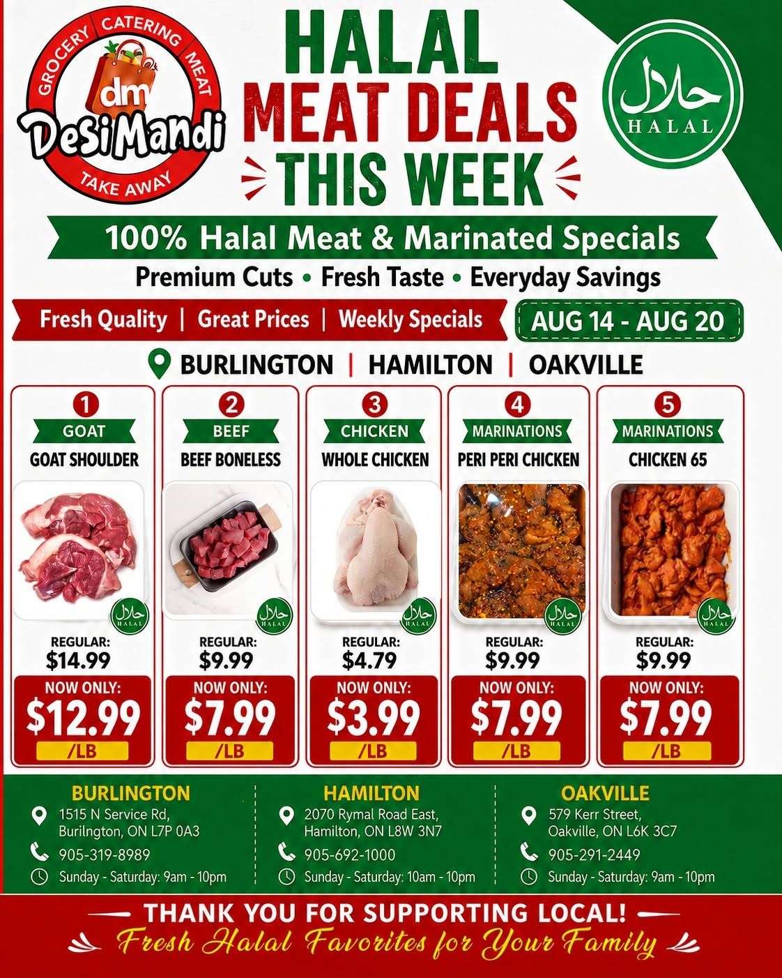 DesiMandi Flyer August 14 to 20
