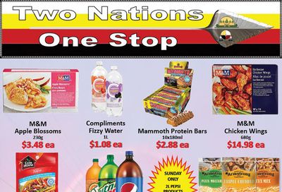 Two Nations One Stop Flyer August 14 to 20