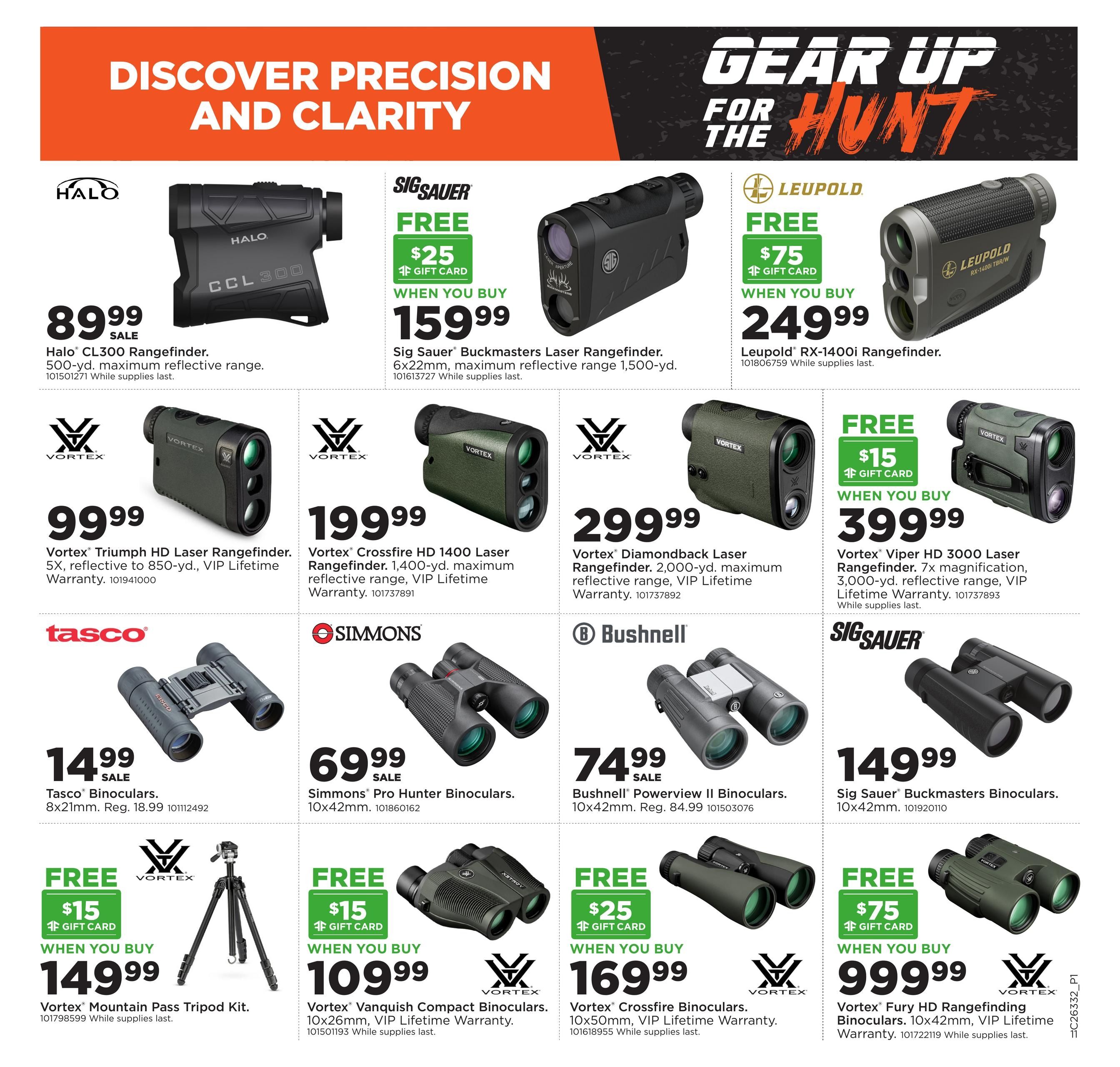 Fleet Farm (Albertville Area, MN) Gear Up for the Hunt Weekly Ad August 10 - 23, 2026