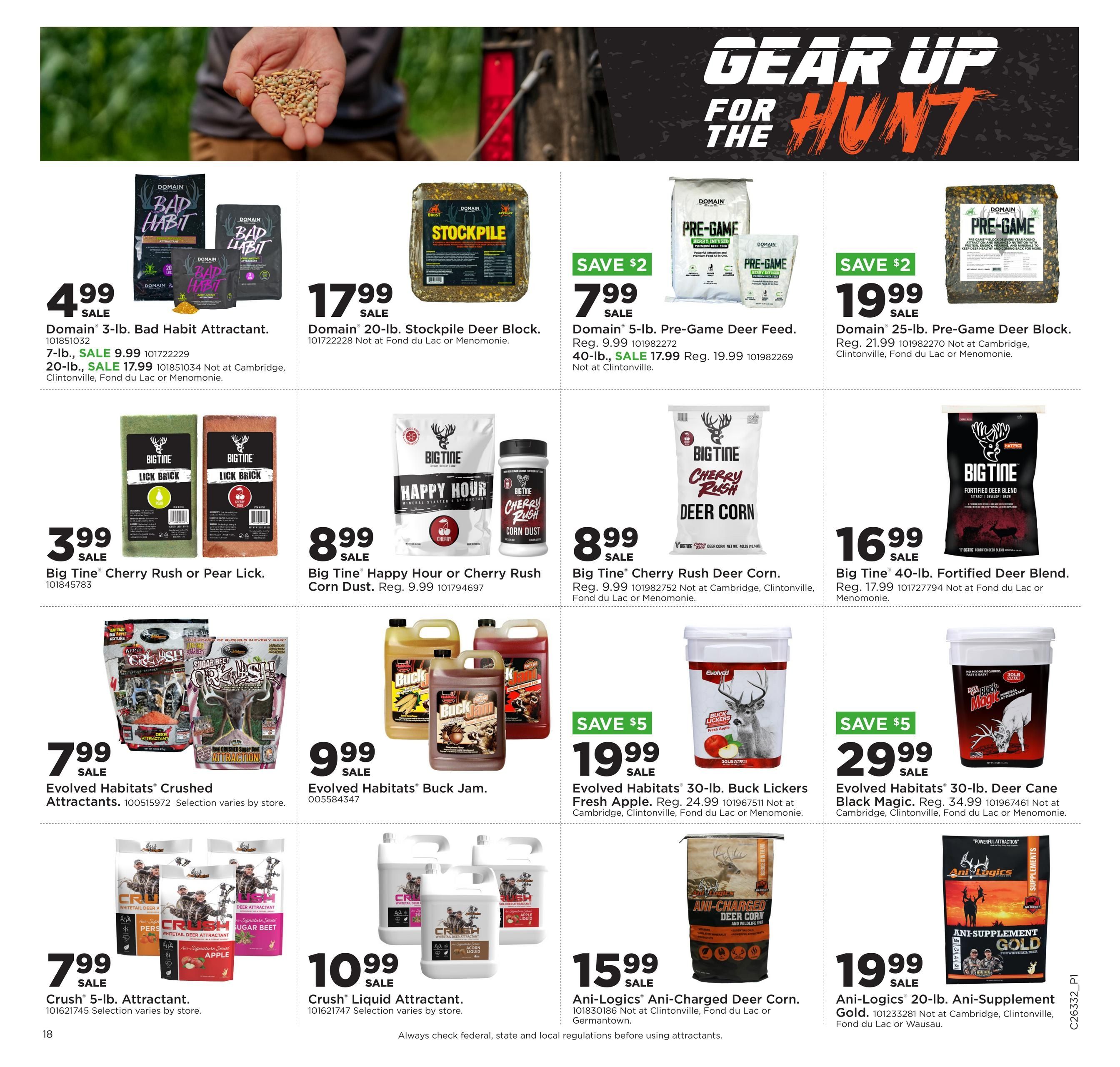 Fleet Farm (Cedar Falls Area, IA) Gear Up for the Hunt Weekly Ad August 10 - 23, 2026