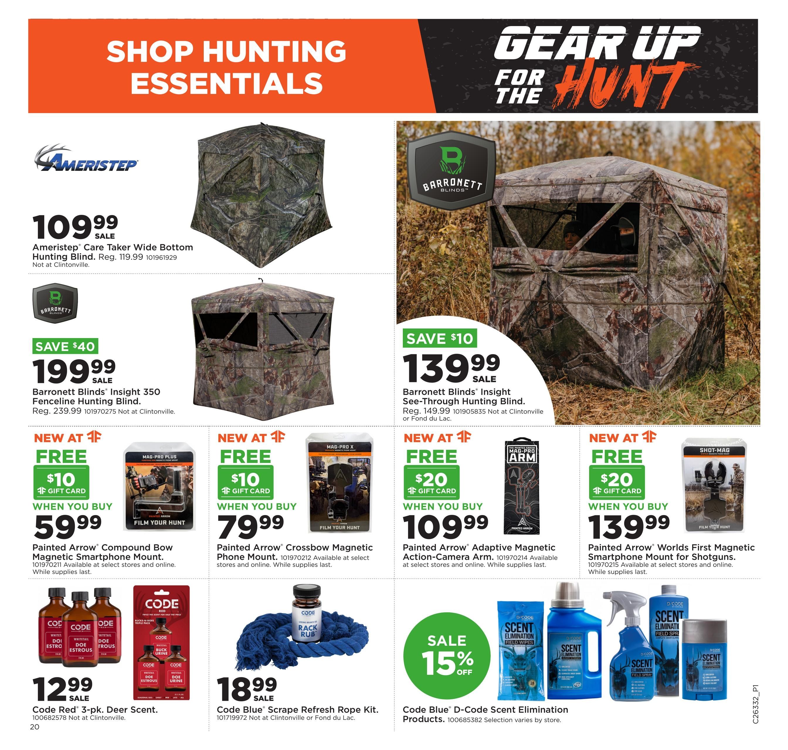 Fleet Farm (Cedar Falls Area, IA) Gear Up for the Hunt Weekly Ad August 10 - 23, 2026
