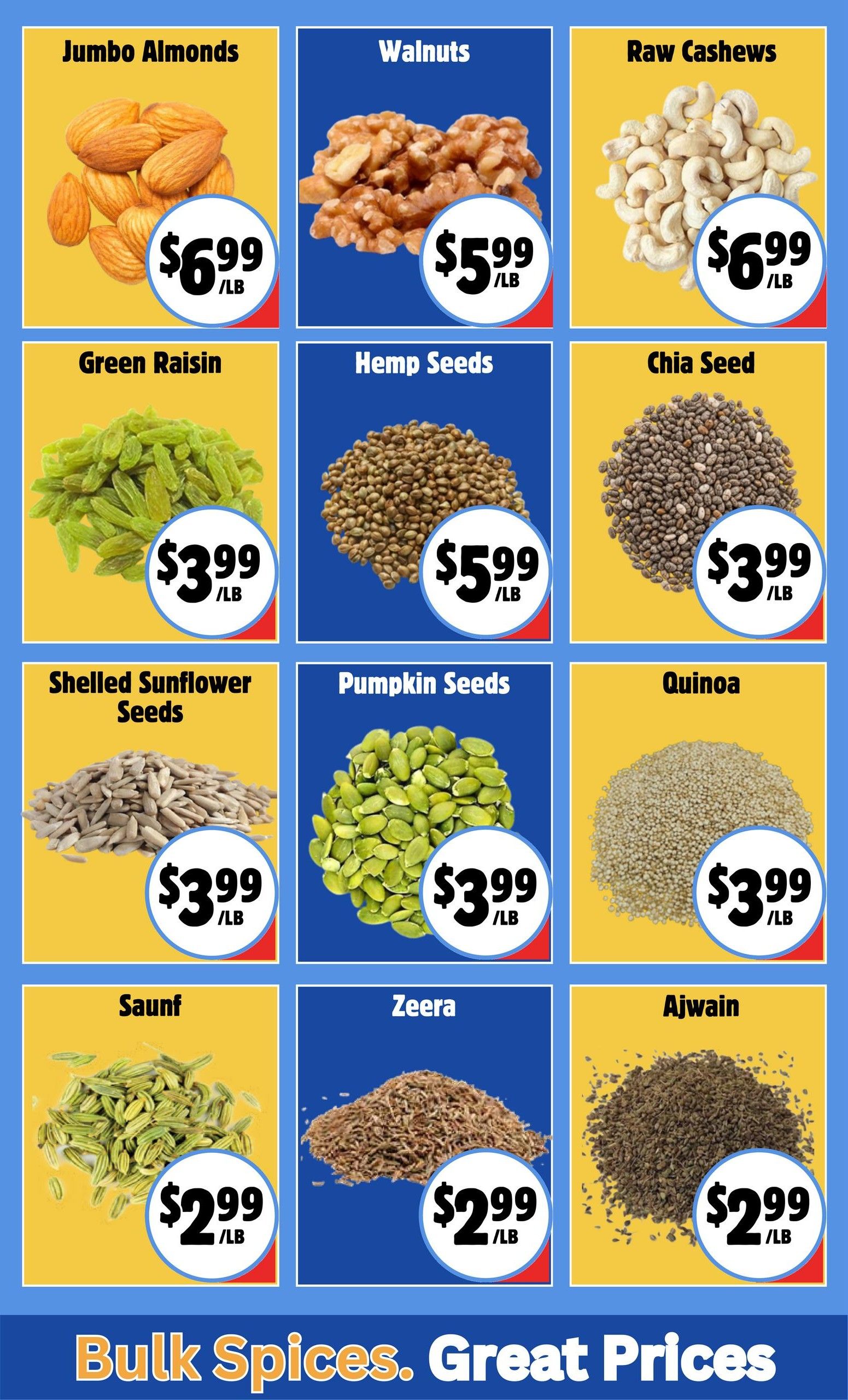 Moonlight Grocers Flyer August 14 to 19