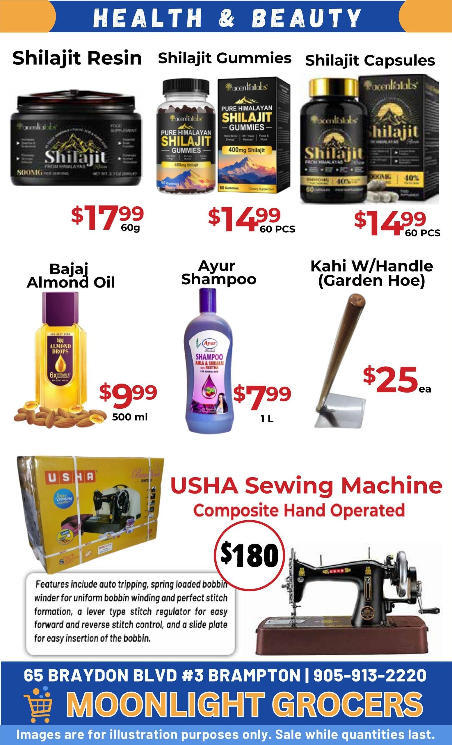 Moonlight Grocers Flyer August 14 to 19