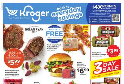 Kroger (Plano Area, TX) Weekly Ad August 12 - 18, 2026