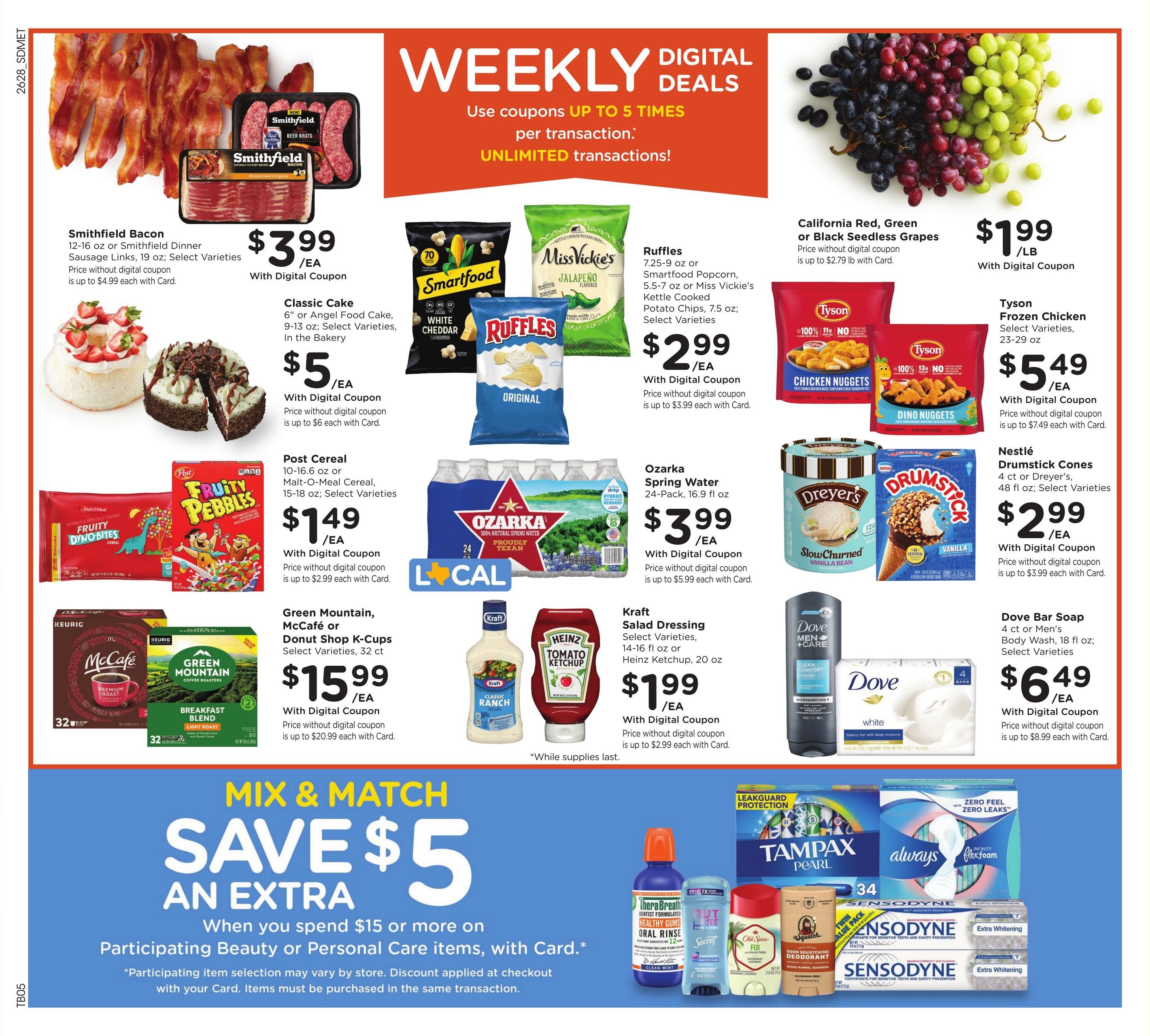 Kroger (Plano Area, TX) Weekly Ad August 12 - 18, 2026