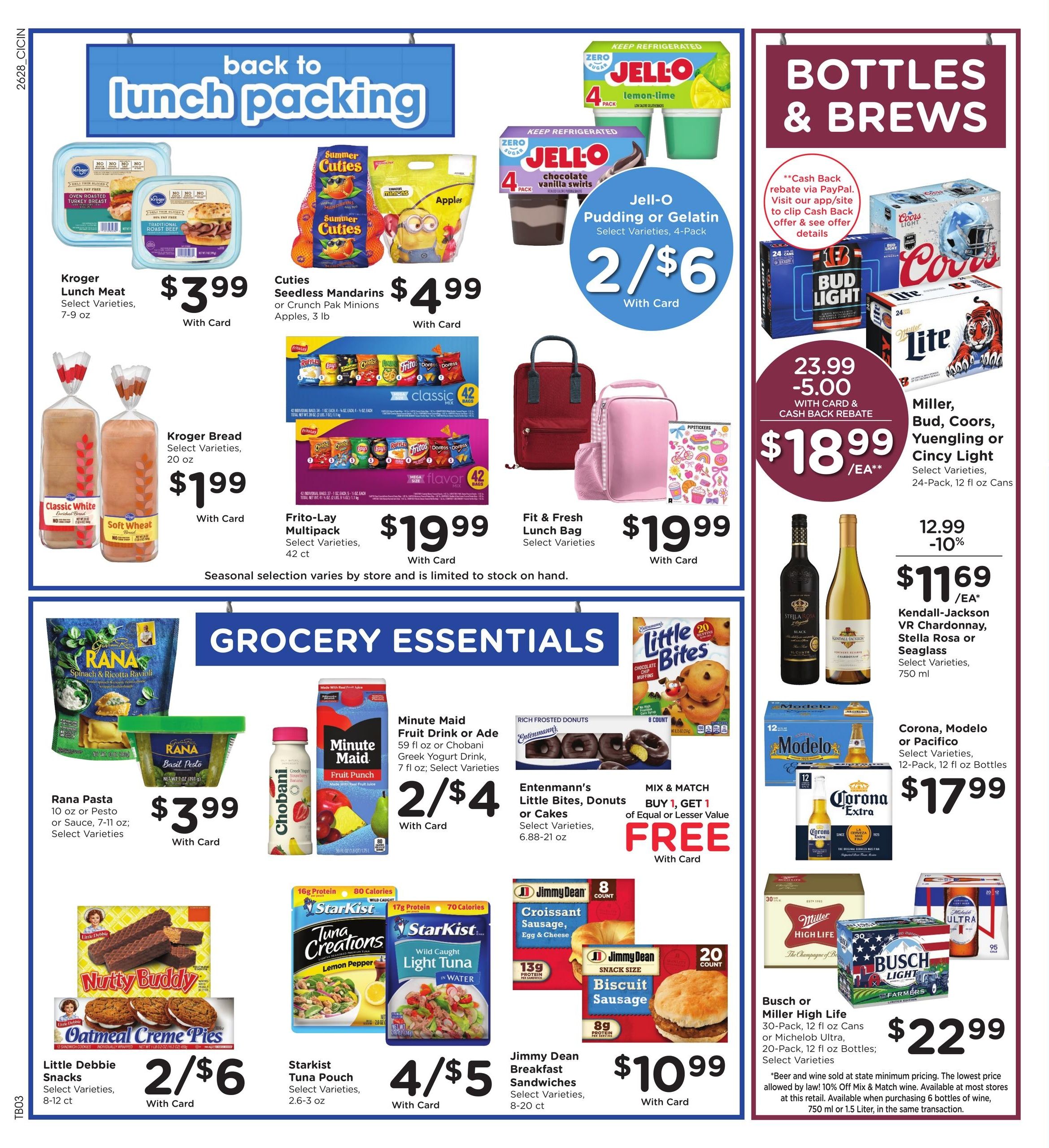 Kroger (Plain City Area, OH) Weekly Ad August 12 - 18, 2026