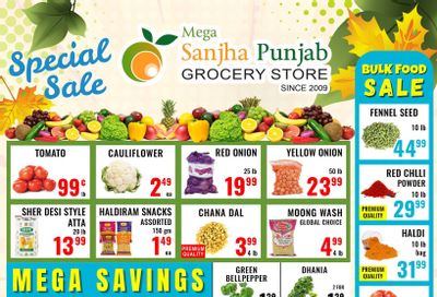 Sanjha Punjab Grocery Store Flyer August 14 to 20