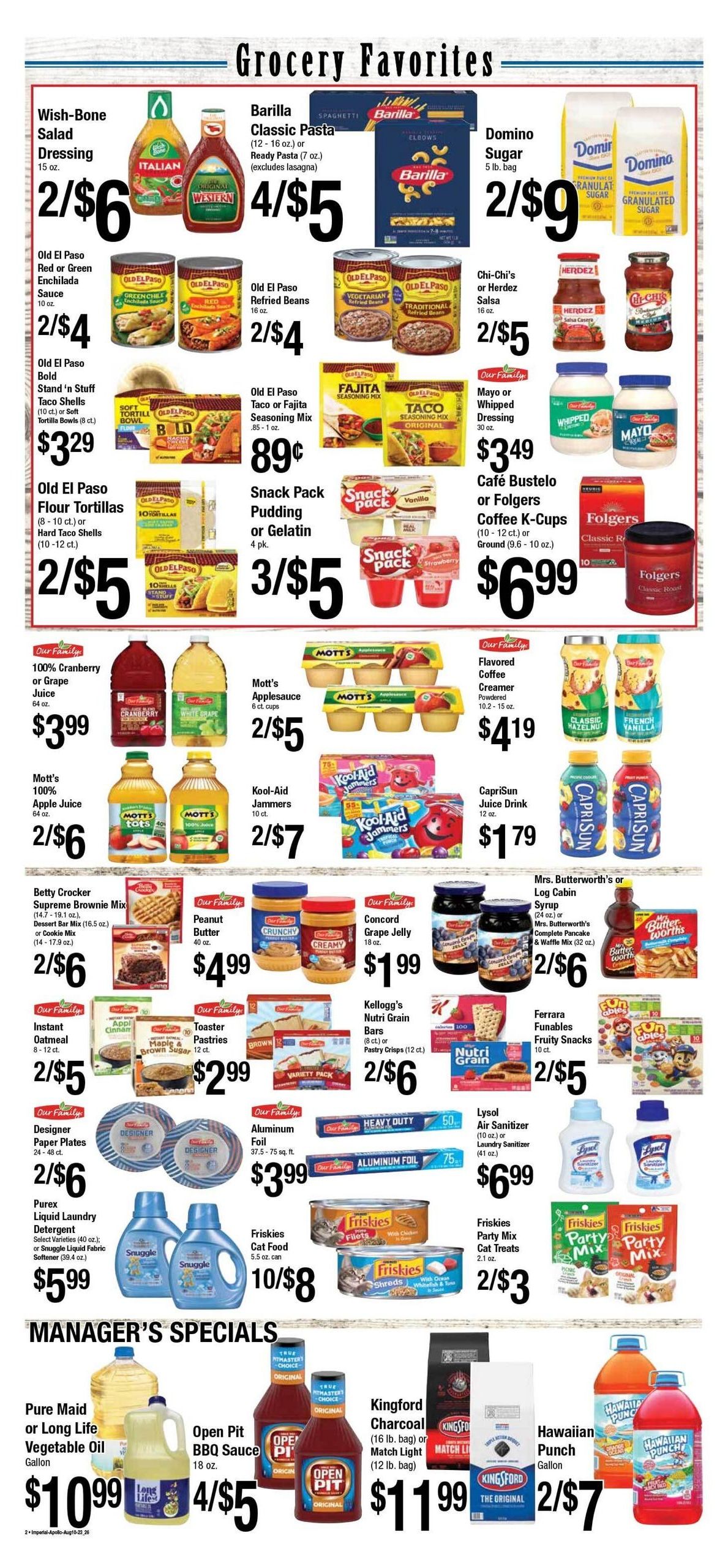 Apollo Market Place Weekly Ad August 10 - 23, 2026