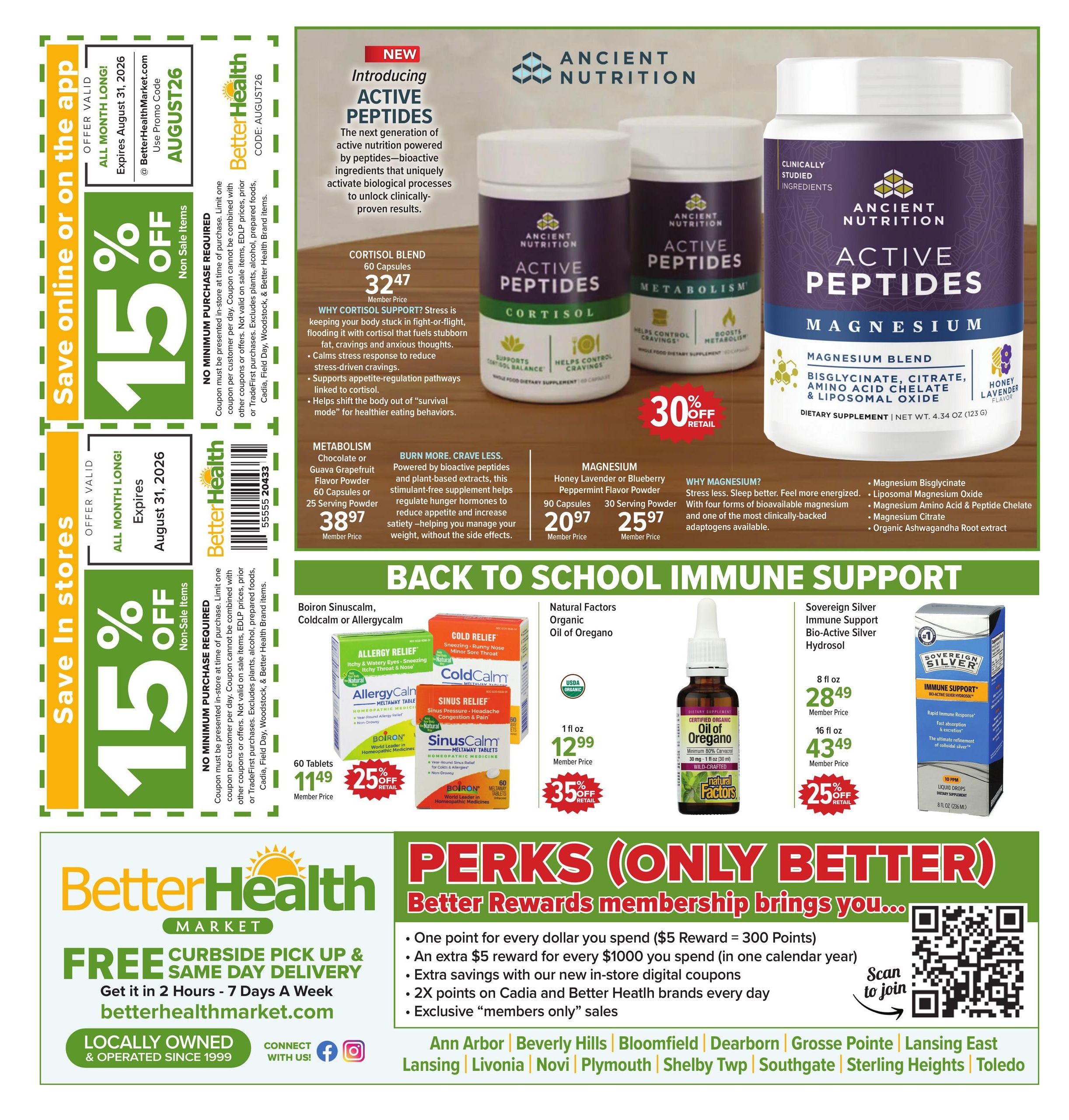 Better Health Market Weekly Ad August 15 - 31, 2026
