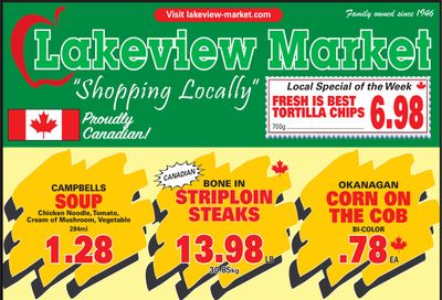 Lakeview Market Flyer August 15 to 21