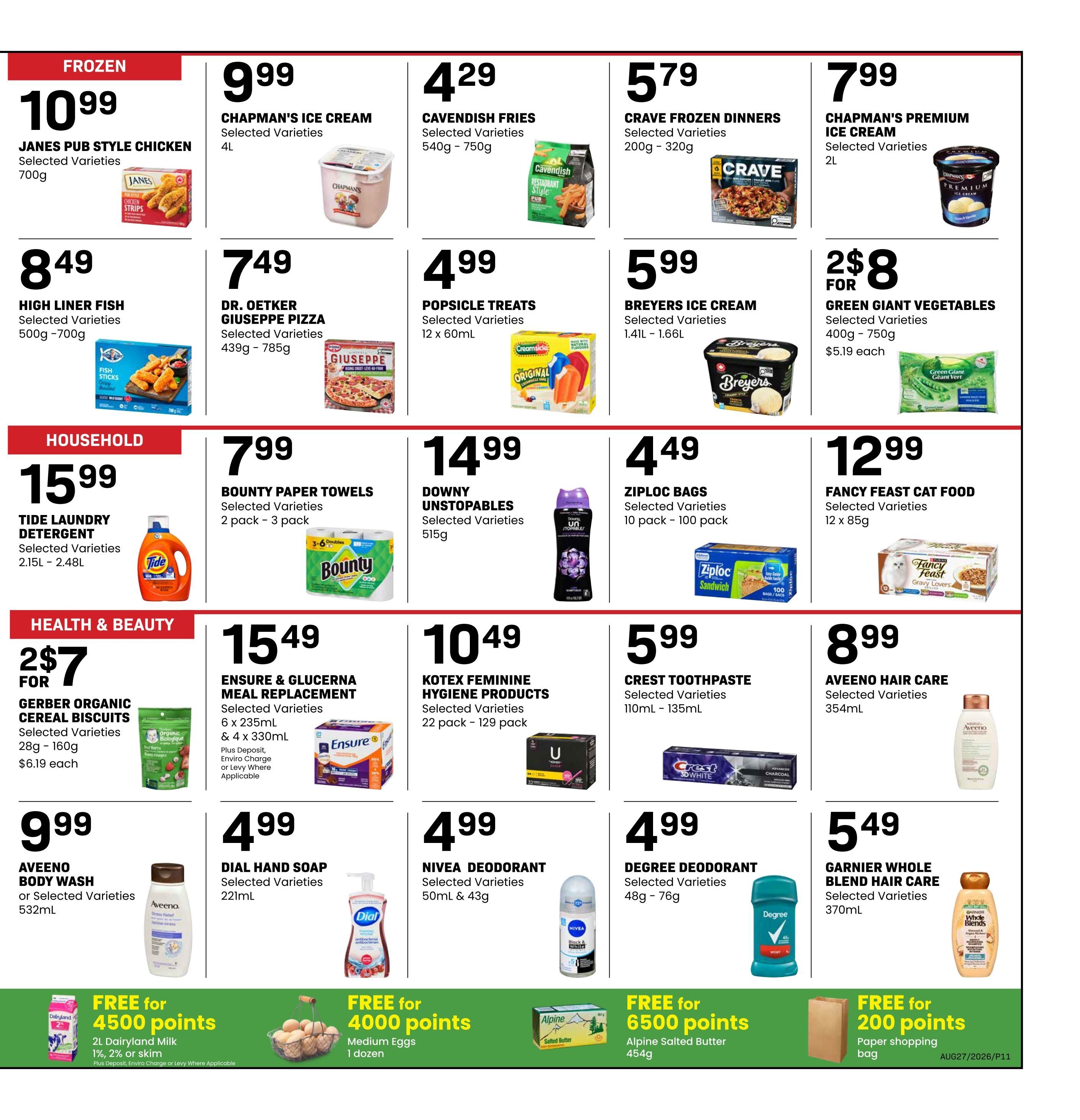 Freson Bros. Flyer August 21 to 27