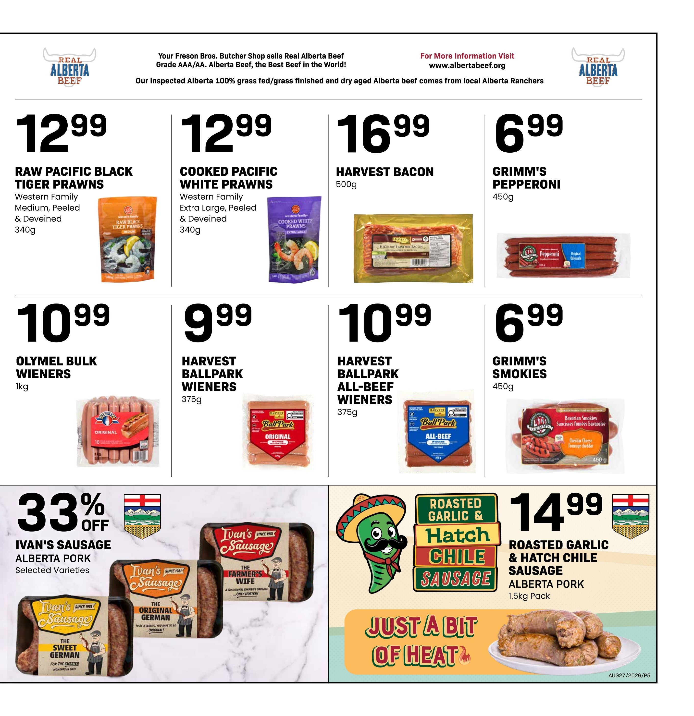 Freson Bros. Flyer August 21 to 27