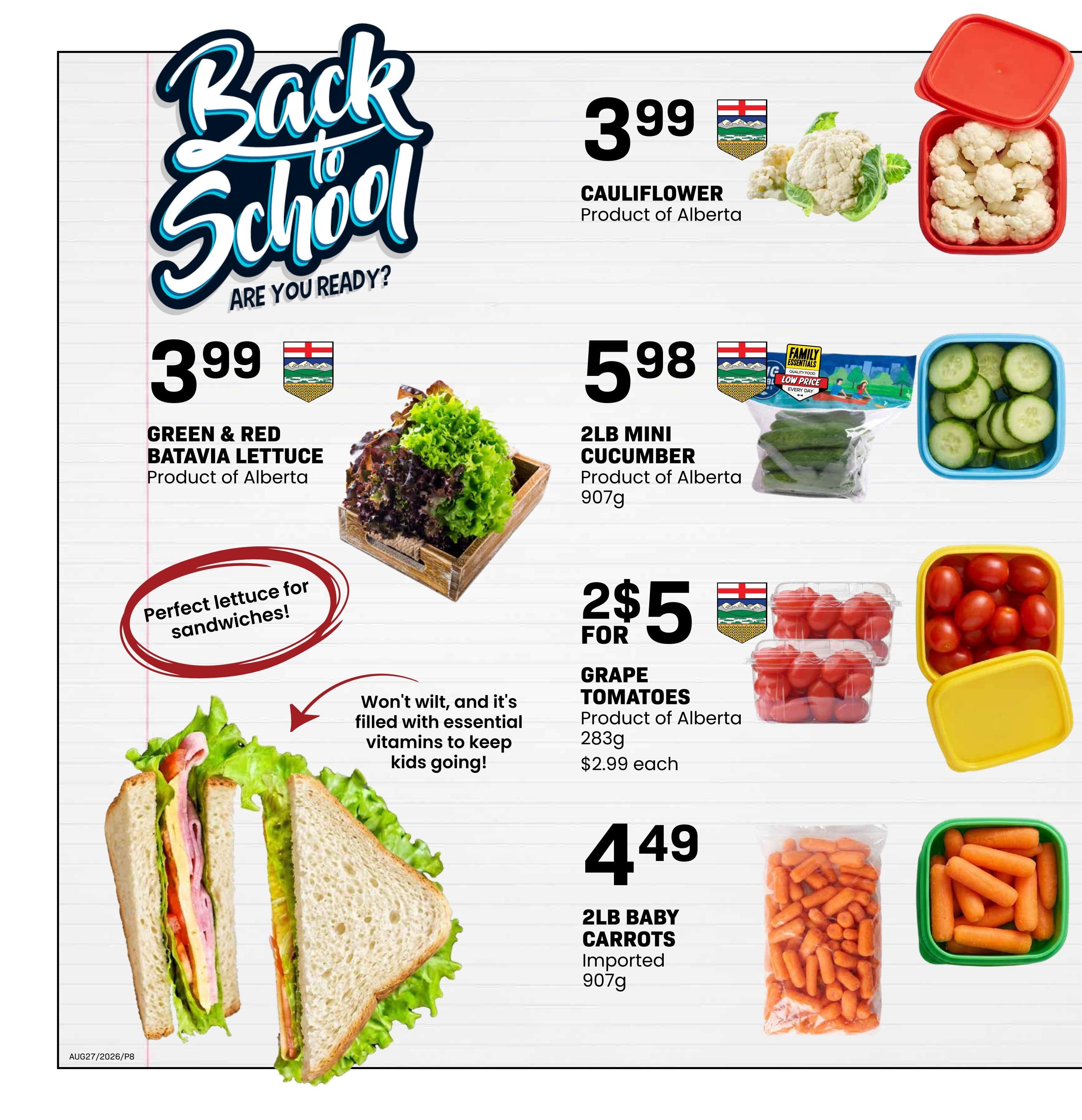 Freson Bros. Flyer August 21 to 27