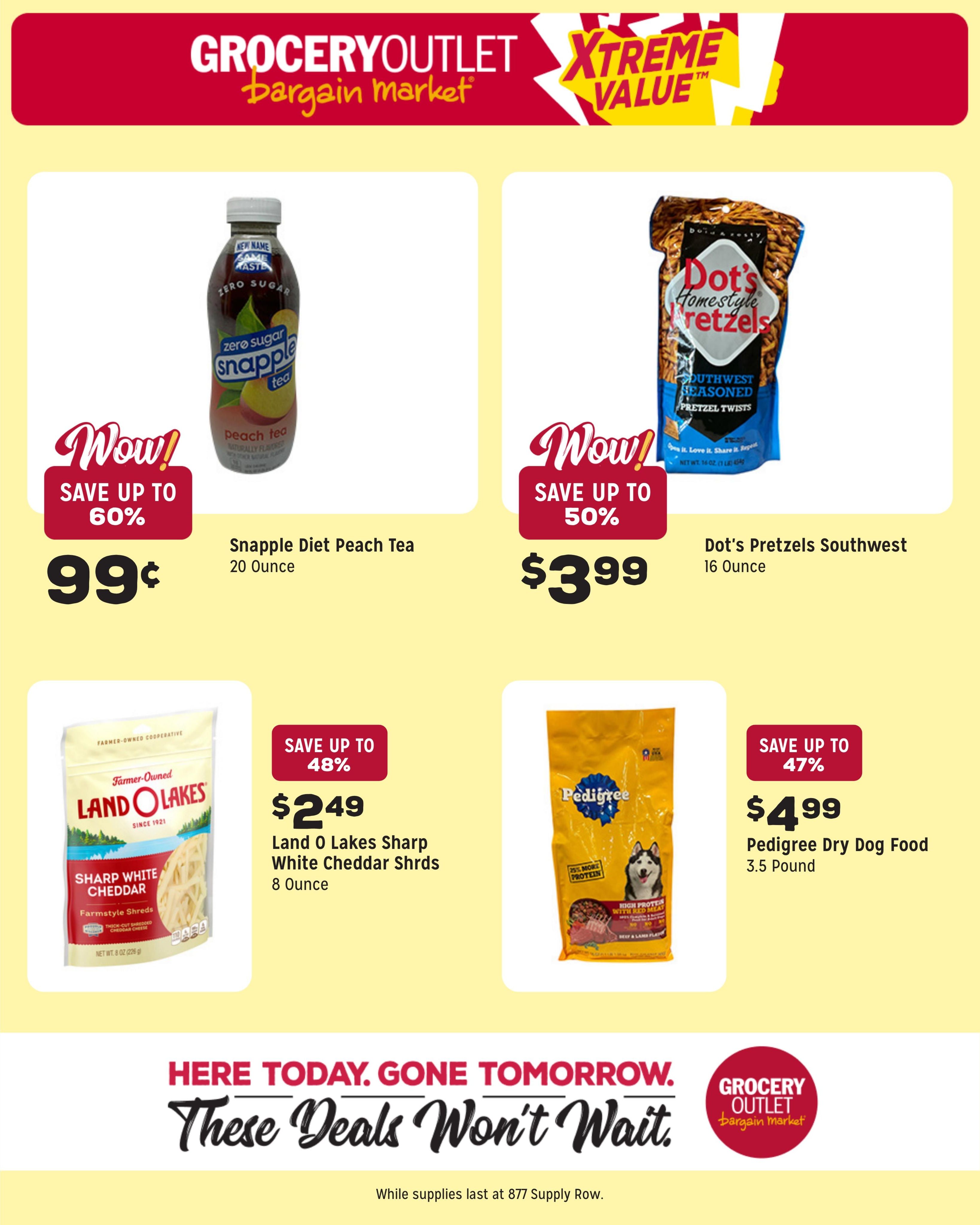 Grocery Outlet (Tupman Area, CA) Weekly Ad August 12 - 18, 2026