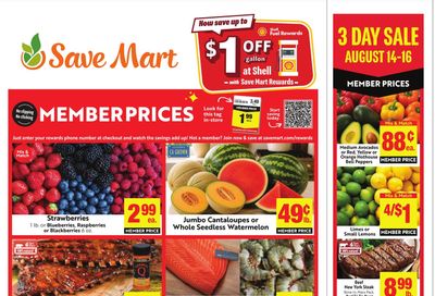 Save Mart Weekly Ad August 12 - 18, 2026