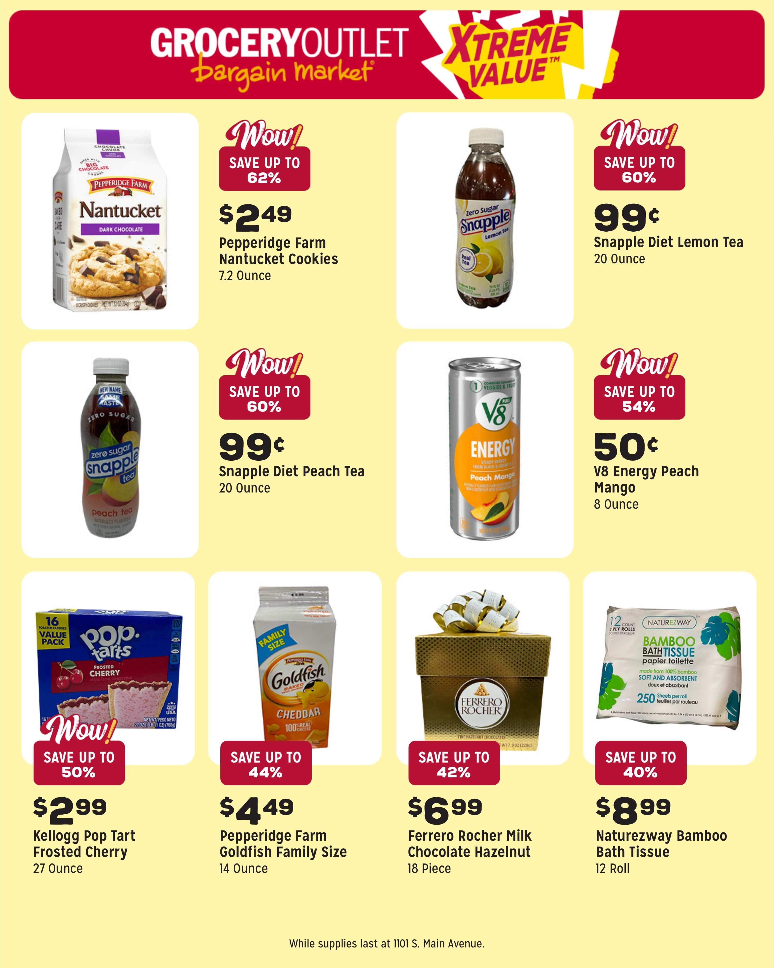Grocery Outlet (Fallbrook Area, CA) Weekly Ad August 12 - 18, 2026