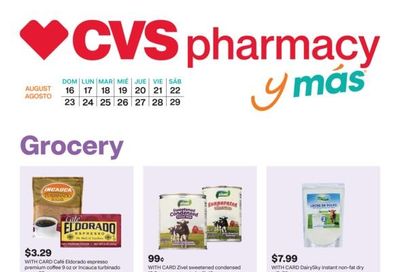 CVS Pharmacy (CT, NJ, NY, PA) y más Weekly Ad August 16 - 29, 2026