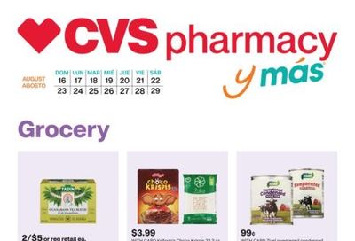 CVS Pharmacy (OK, TX) y más Weekly Ad August 16 - 29, 2026