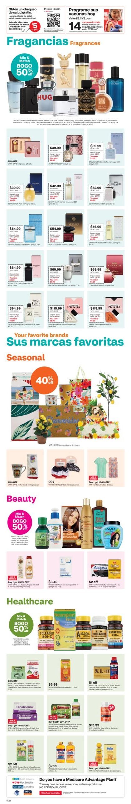 CVS Pharmacy (OK, TX) y más Weekly Ad August 16 - 29, 2026
