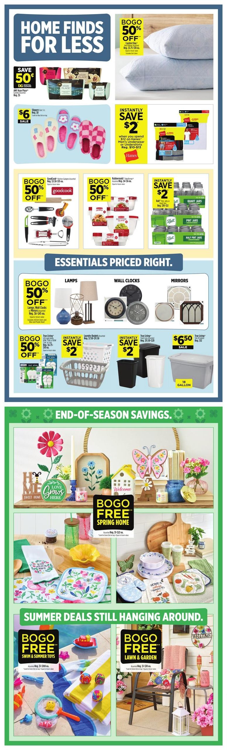 Dollar General (SC) Weekly Ad August 16 - 22, 2026