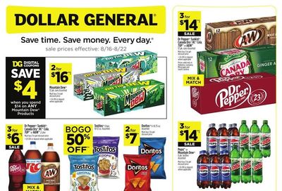 Dollar General (MS) Weekly Ad August 16 - 22, 2026