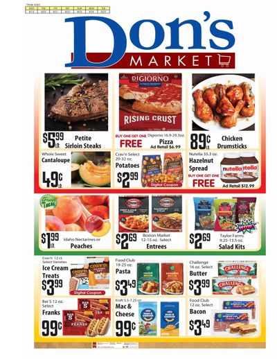 Don's Market Weekly Ad August 19 - 25, 2026
