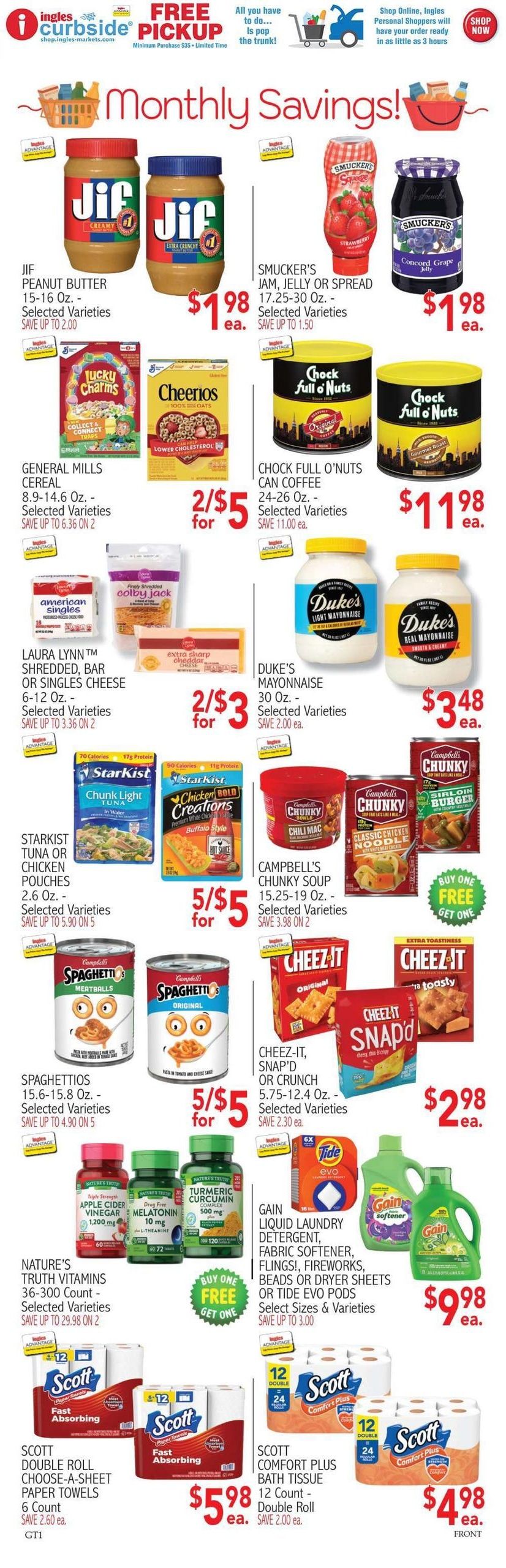 Ingles Markets (Nicholson–Ila Area, GA) Weekly Ad August 12 - 18, 2026