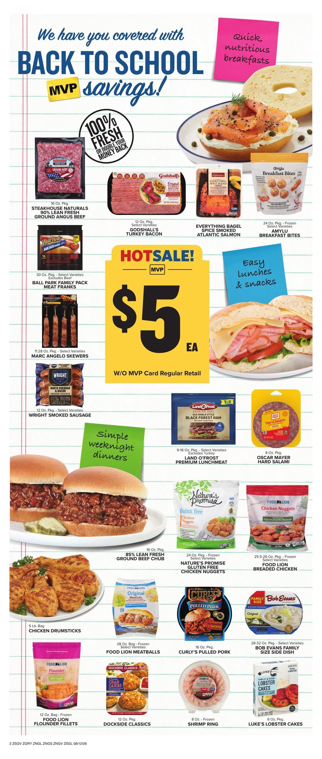 Food Lion (East Flat Rock–Flat Rock Area, NC) Weekly Ad August 12 - 18, 2026