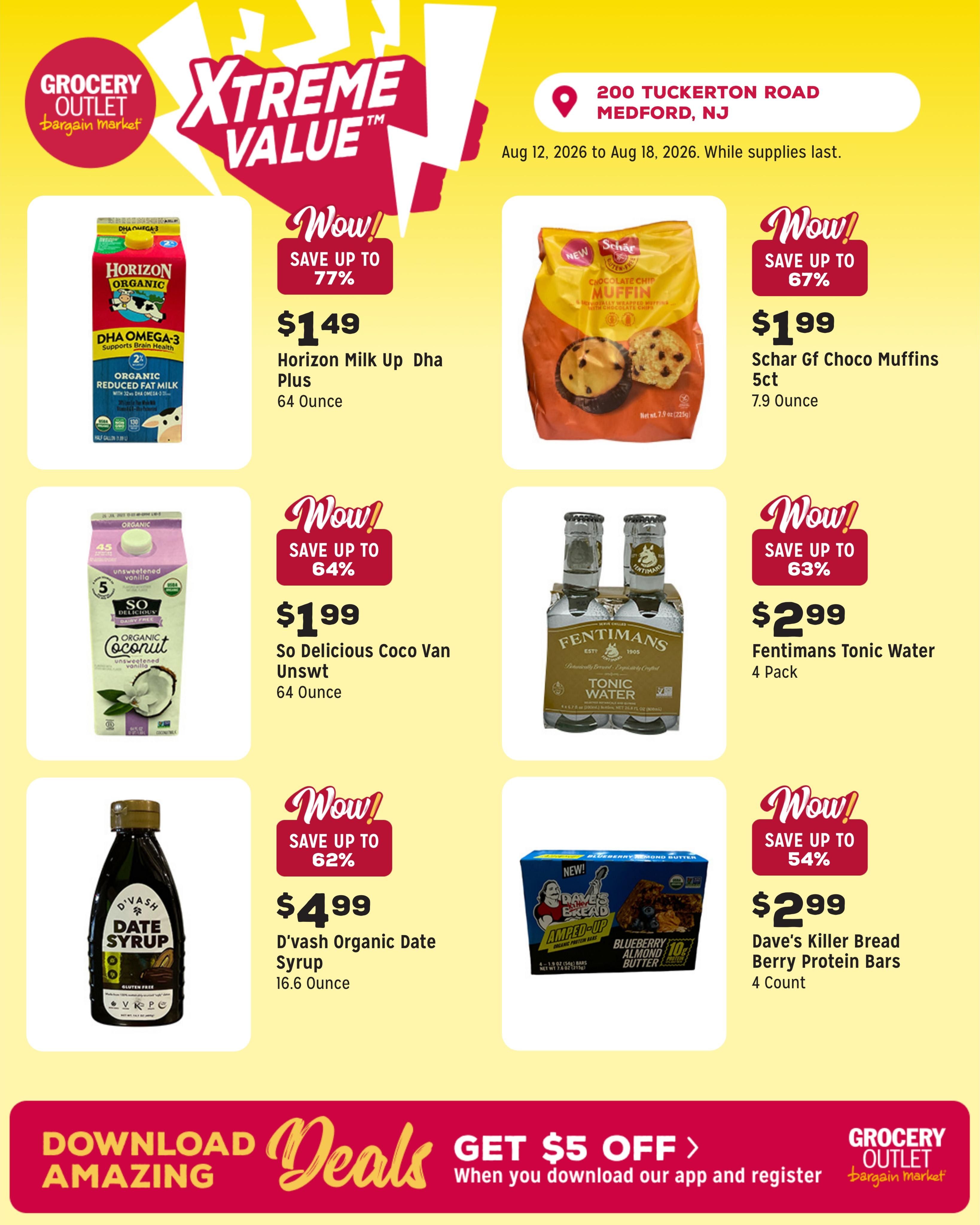 Grocery Outlet (Vineland Area, NJ) Weekly Ad August 12 - 18, 2026