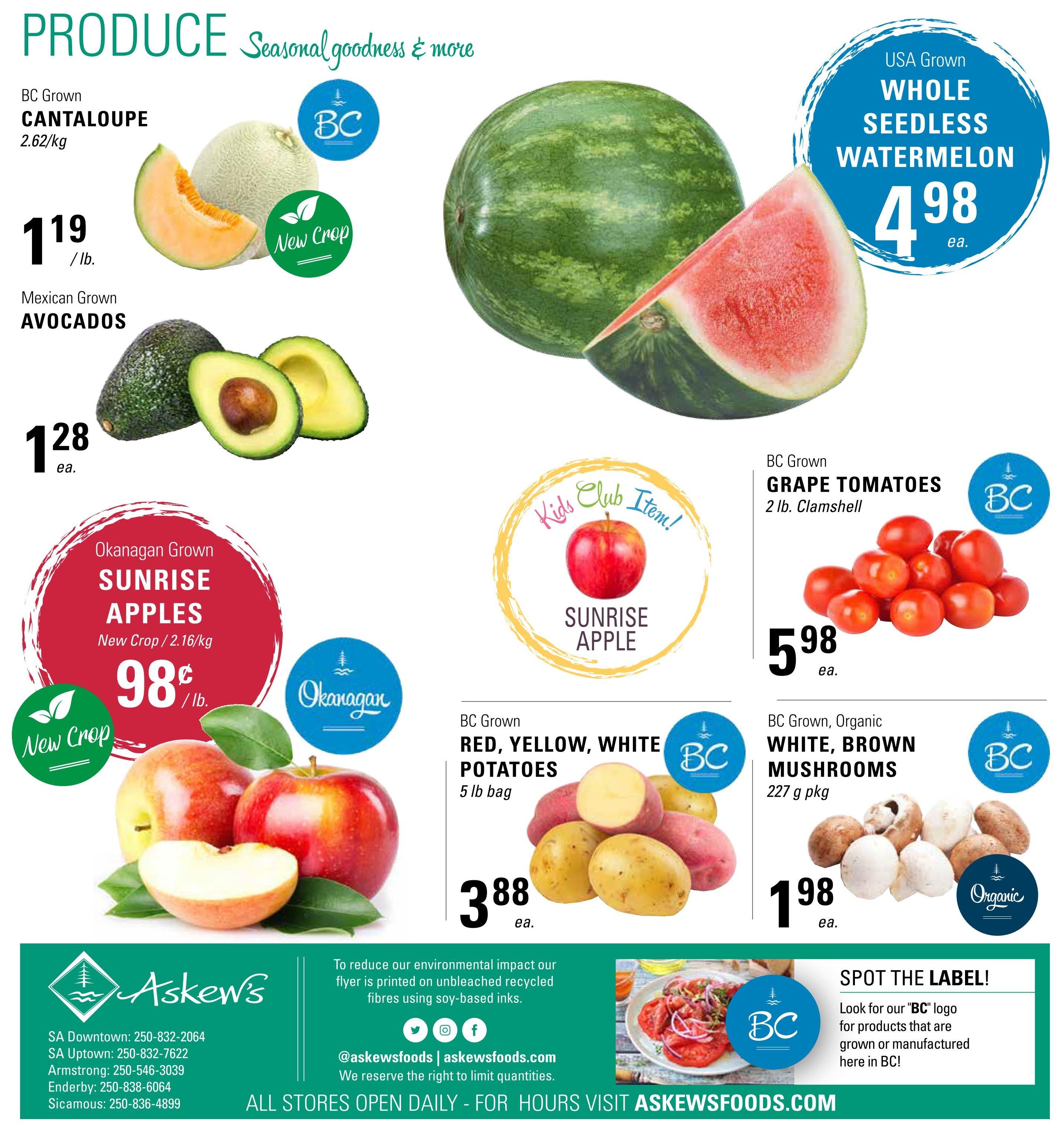 Askews Foods Flyer August 16 to 22