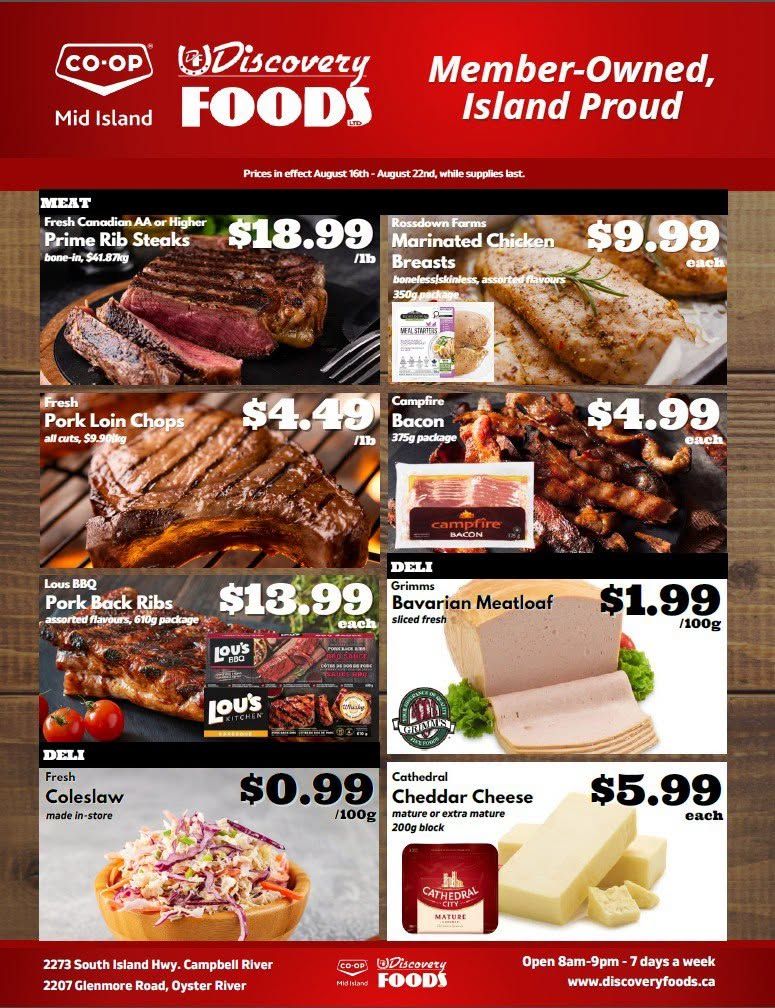 Discovery Foods Flyer August 16 to 22