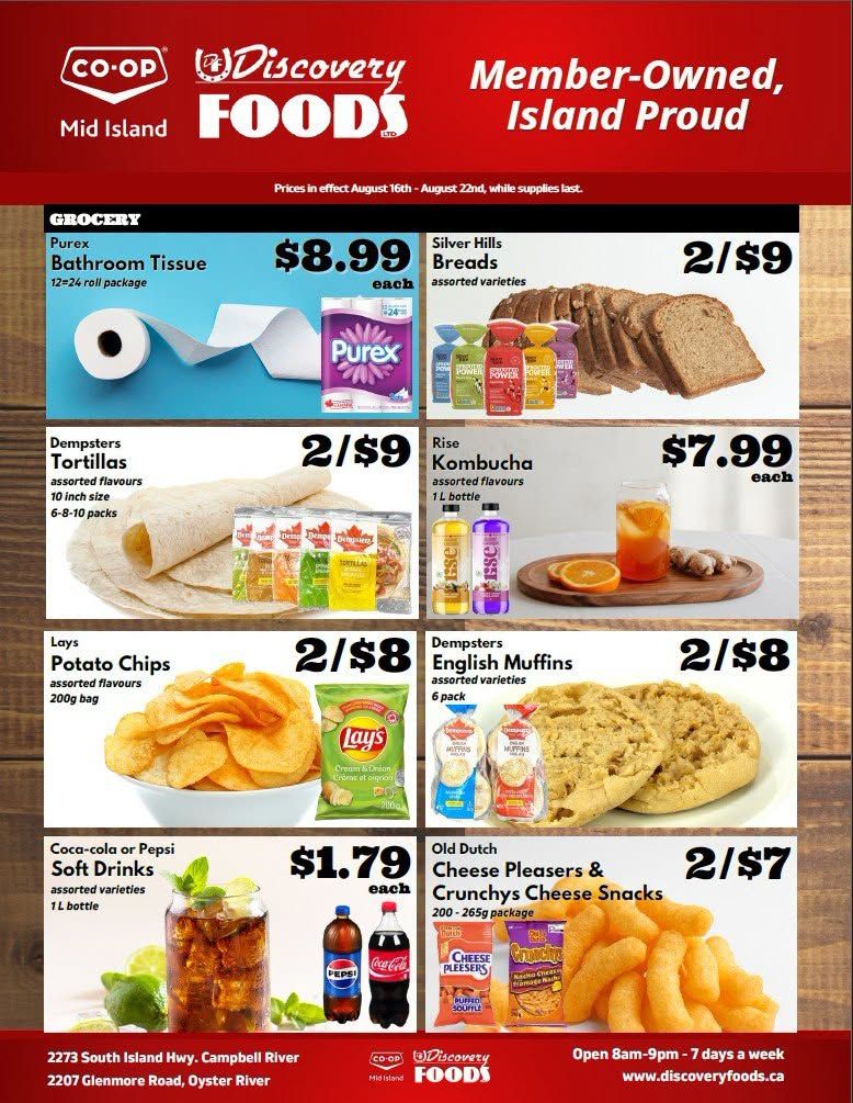 Discovery Foods Flyer August 16 to 22