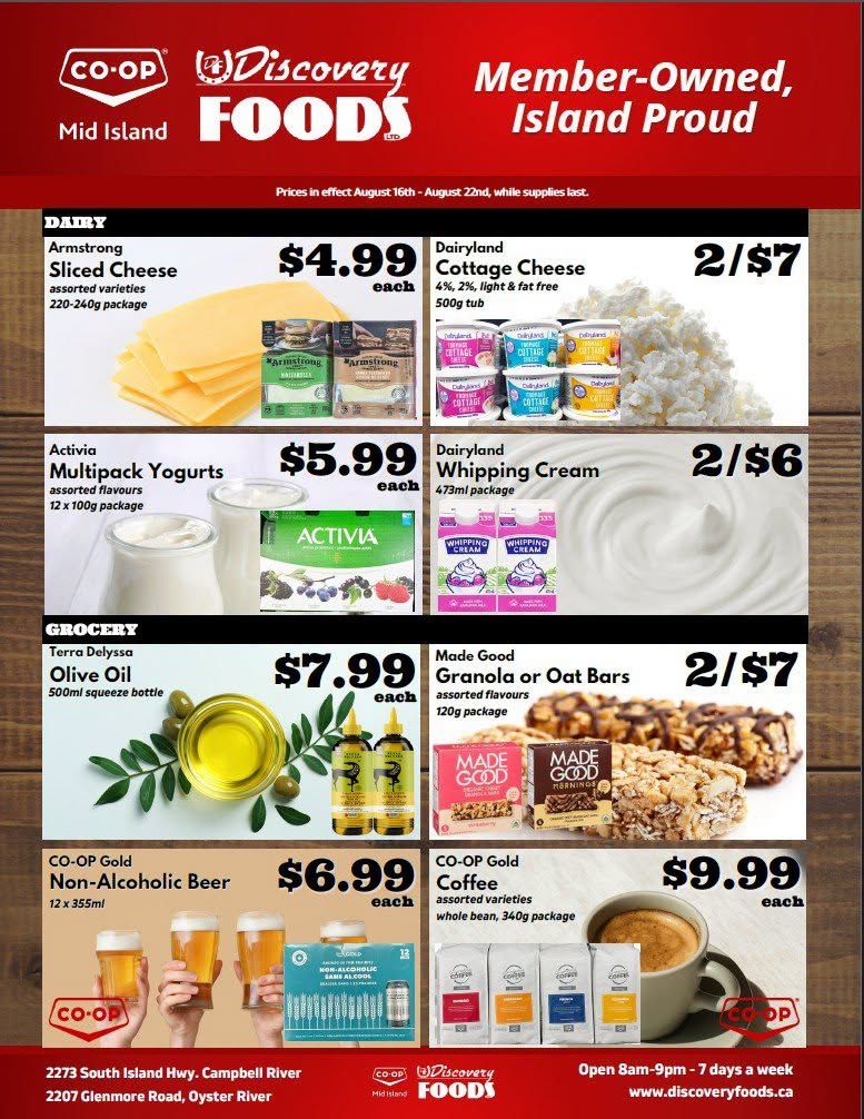 Discovery Foods Flyer August 16 to 22