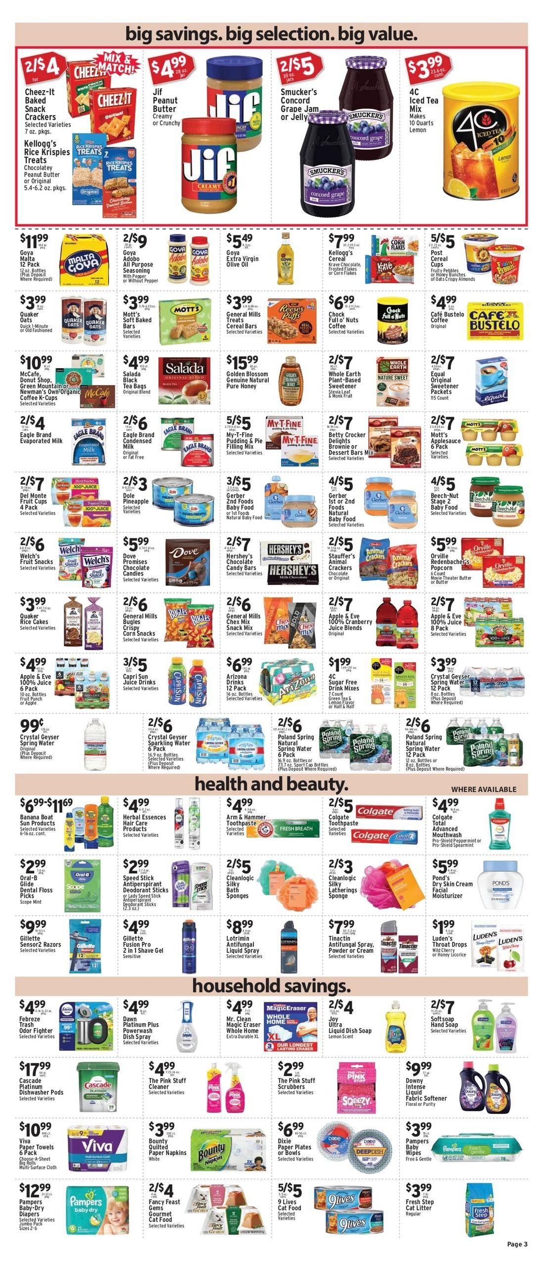 Associated Supermarkets (Yonkers–Ho Ho Kus Area, NJ–NY) Weekly Ad August 16 - 22, 2026