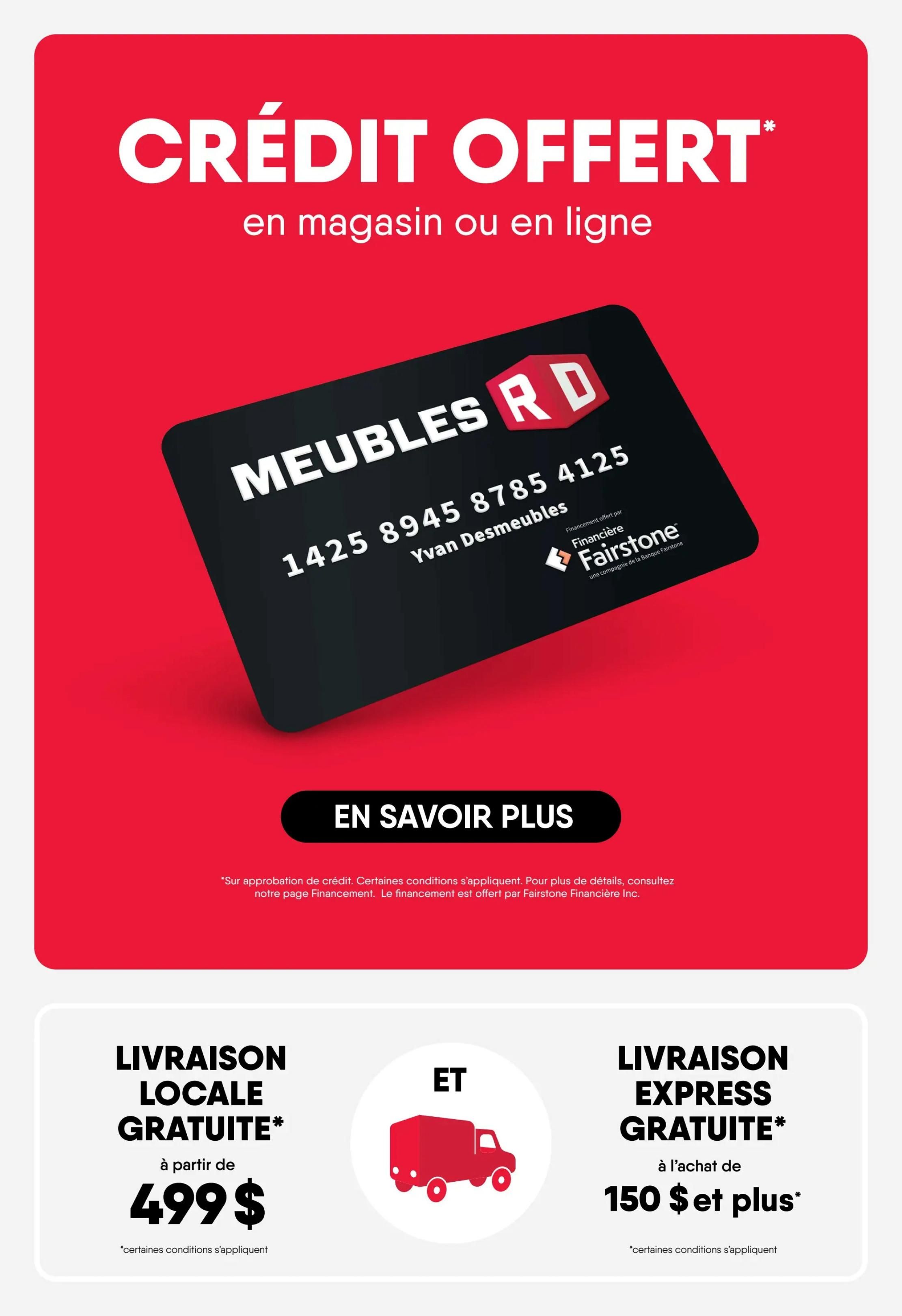 Meubles RD Flyer August 17 to 23