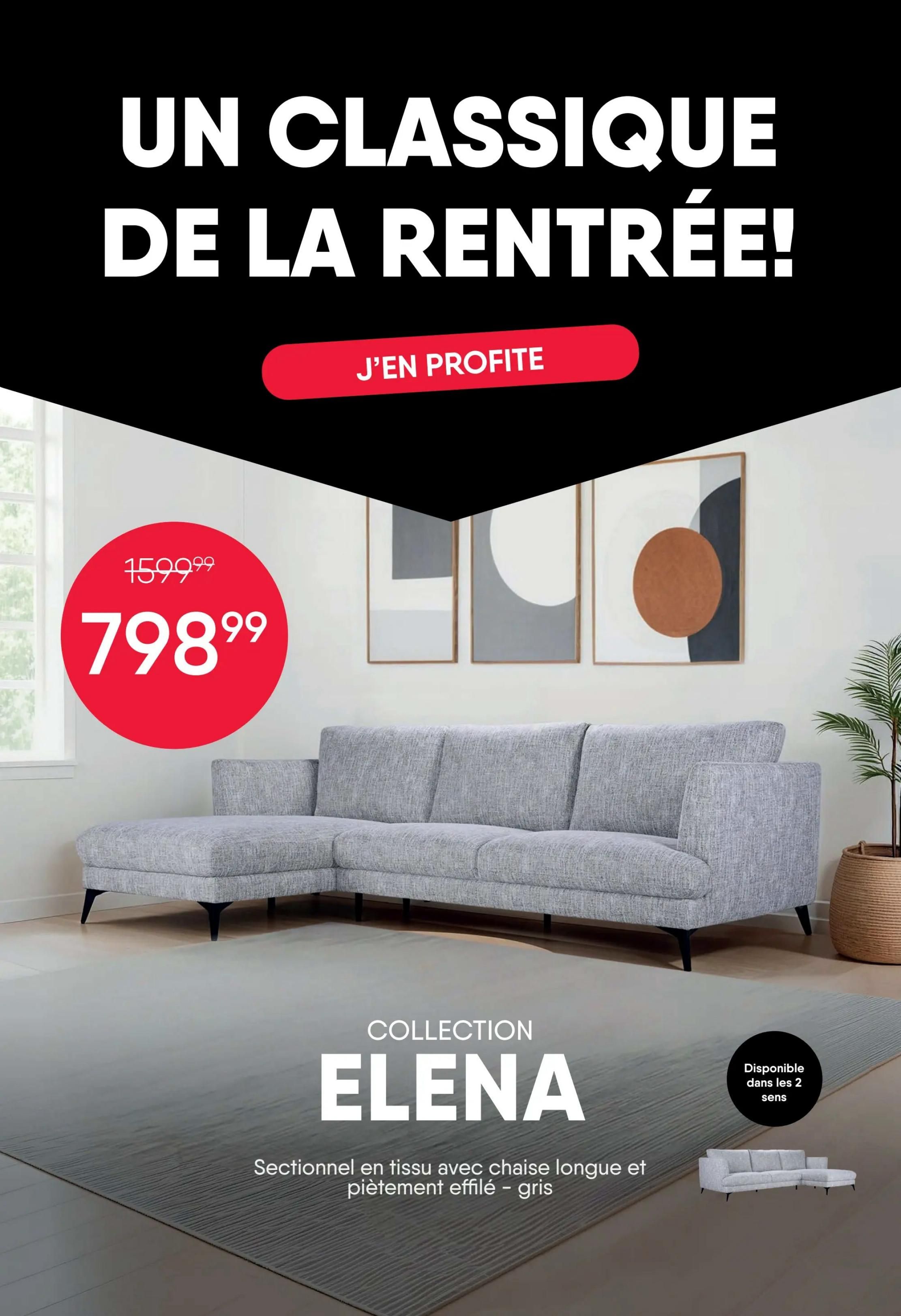 Meubles RD Flyer August 17 to 23