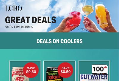 LCBO Flyer August 17 to September 12