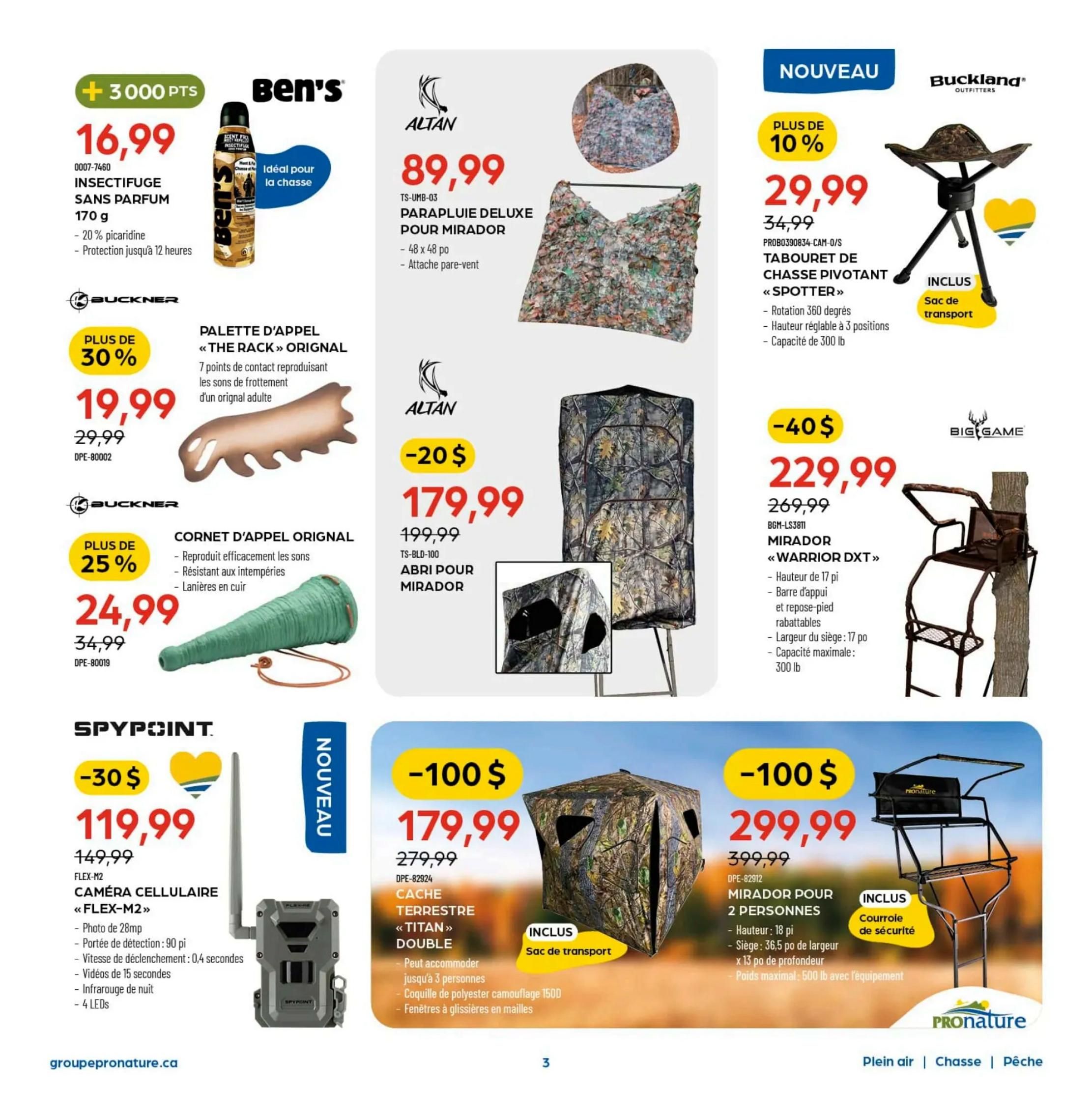 Pronature Flyer August 18 to 31