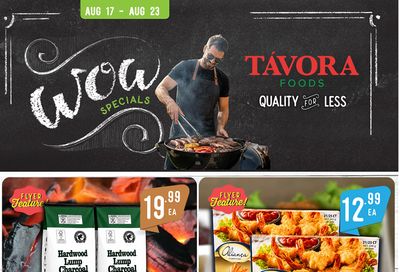 Tavora Foods Flyer August 17 to 23