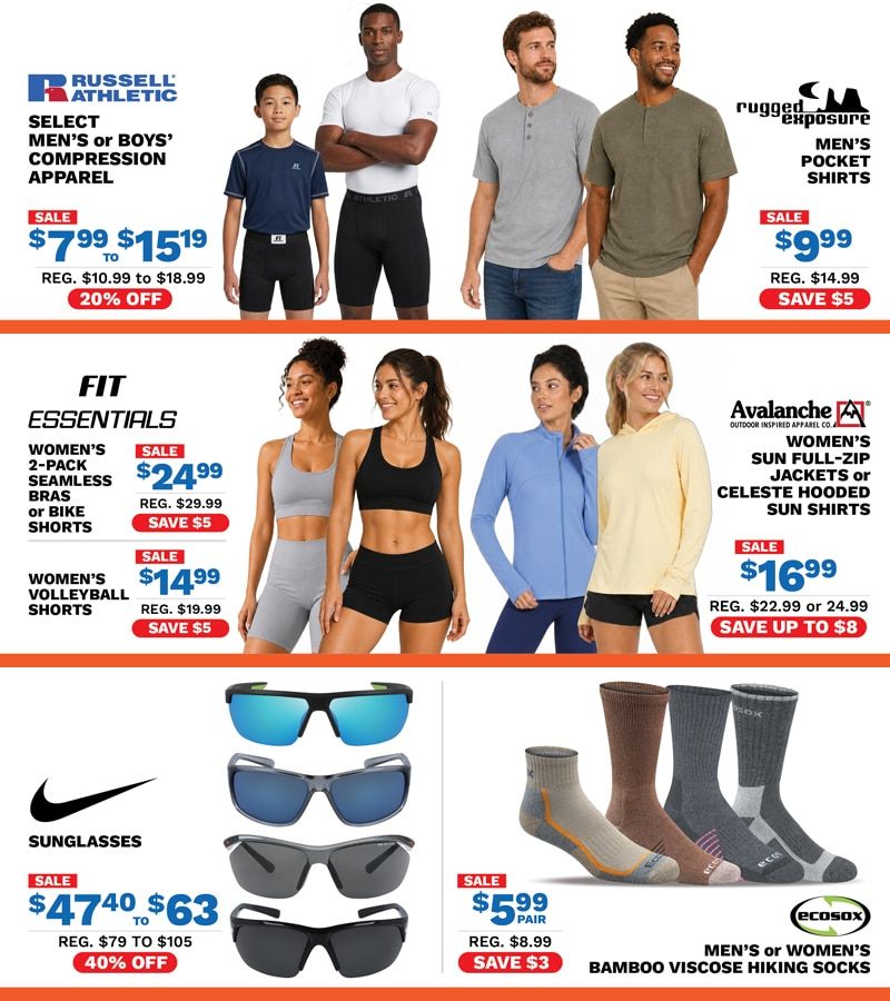 Big 5 Sporting Goods Weekly Ad August 14 - 20, 2026