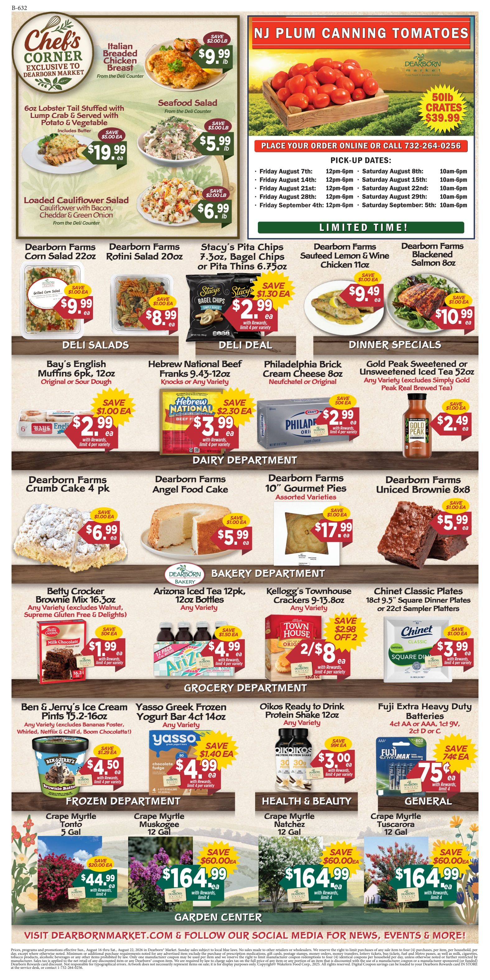 Dearborn Market Weekly Ad August 16 - 22, 2026