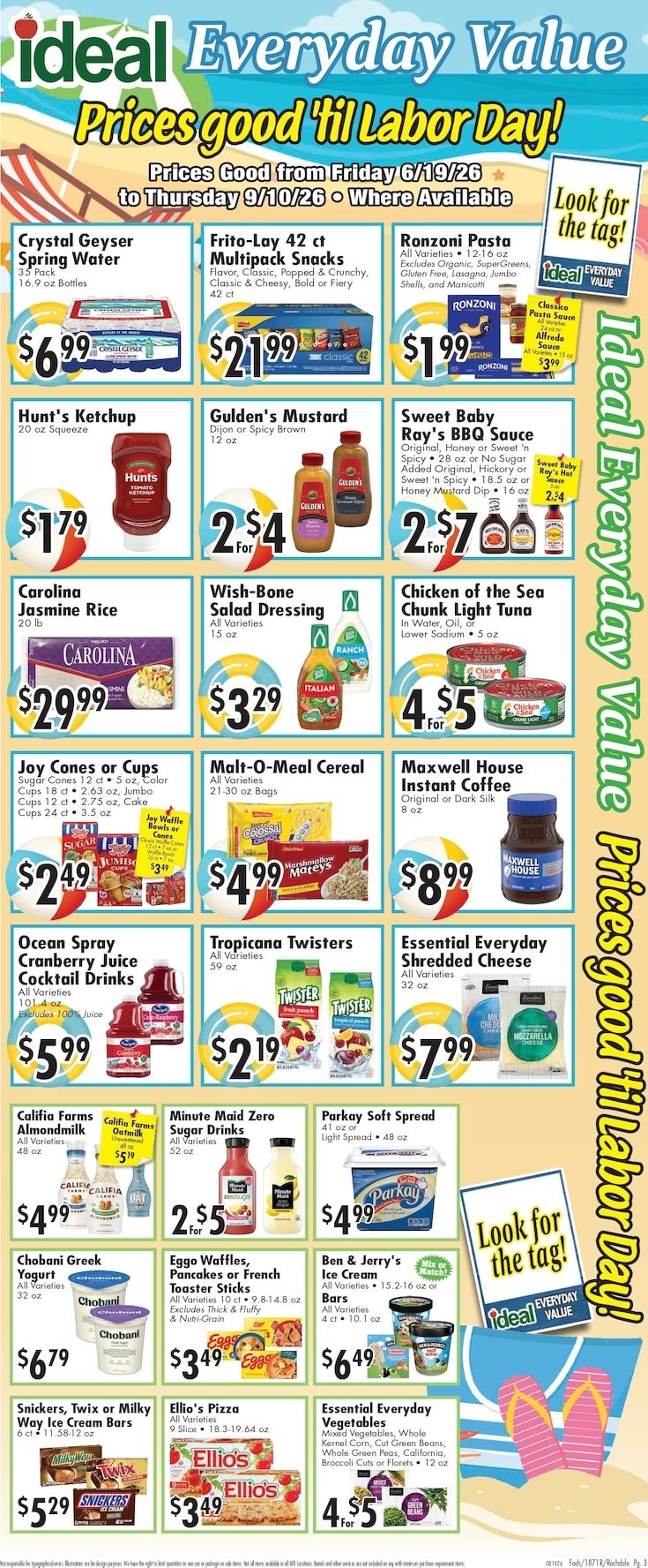 Ideal Food Basket (Brooklyn and Jamaica, NY) Weekly Ad August 14 - 20, 2026