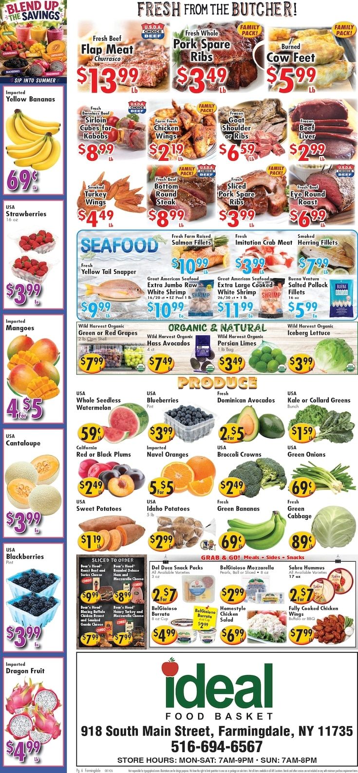 Ideal Food Basket (Farmingdale, NY) Weekly Ad August 14 - 20, 2026
