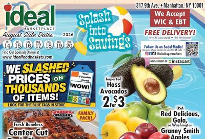 Ideal Food Basket (New York, NY) Weekly Ad August 14 - 20, 2026