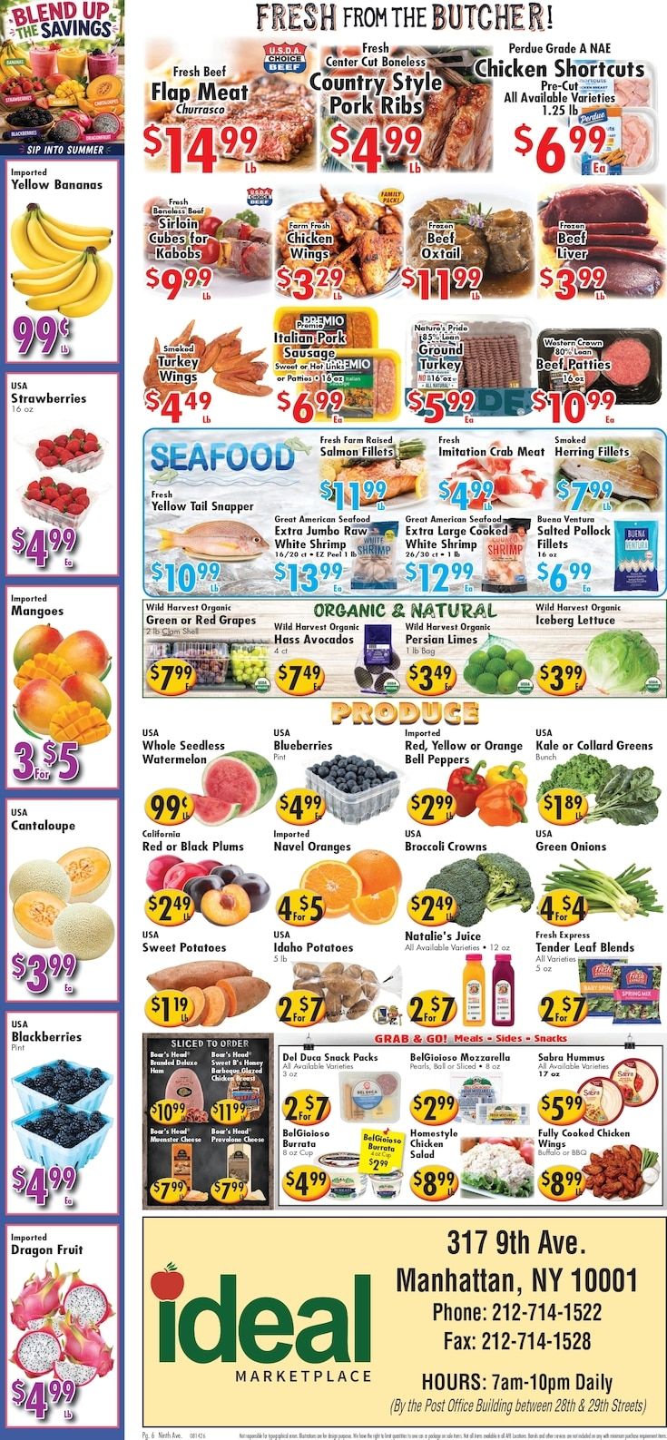 Ideal Food Basket (New York, NY) Weekly Ad August 14 - 20, 2026