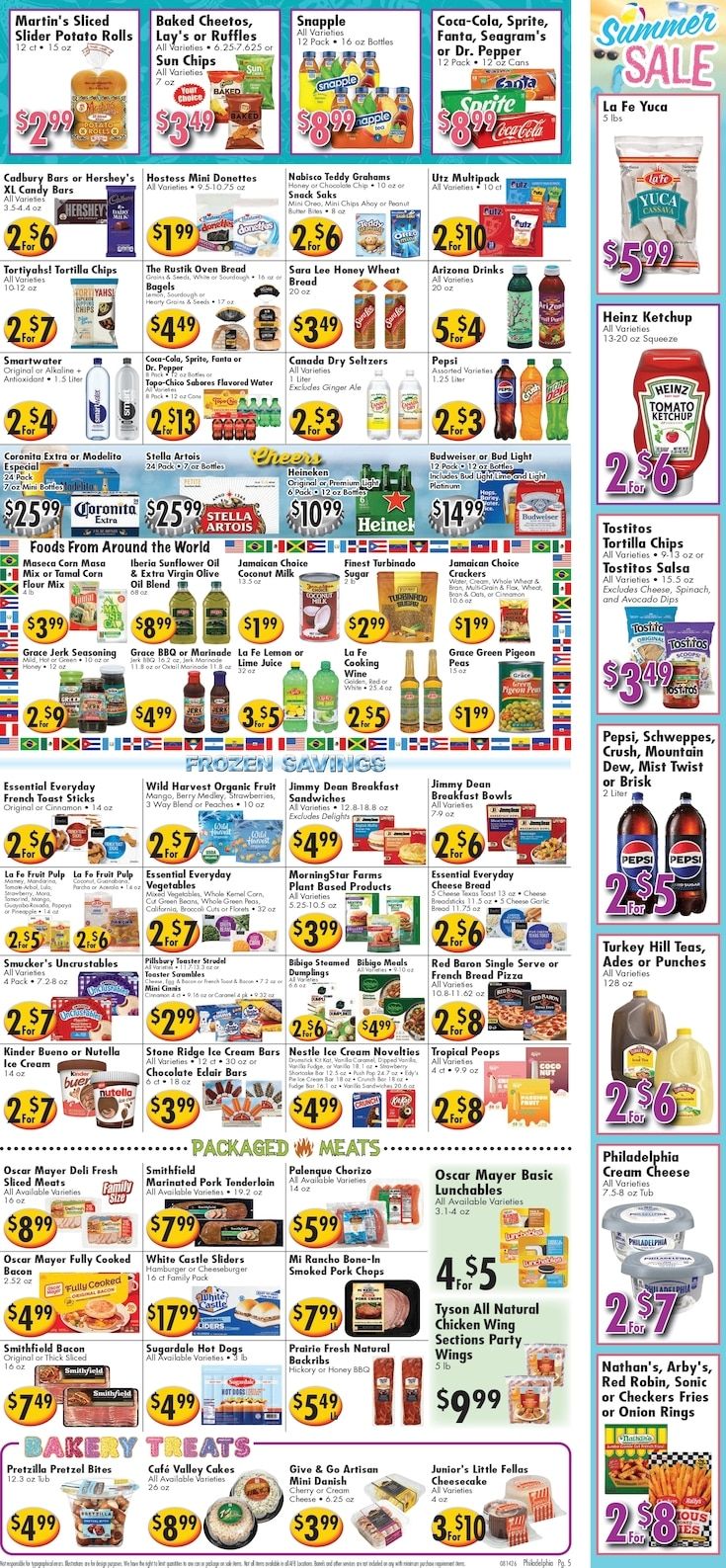 Ideal Food Basket (Philadelphia, PA) Weekly Ad August 14 - 20, 2026