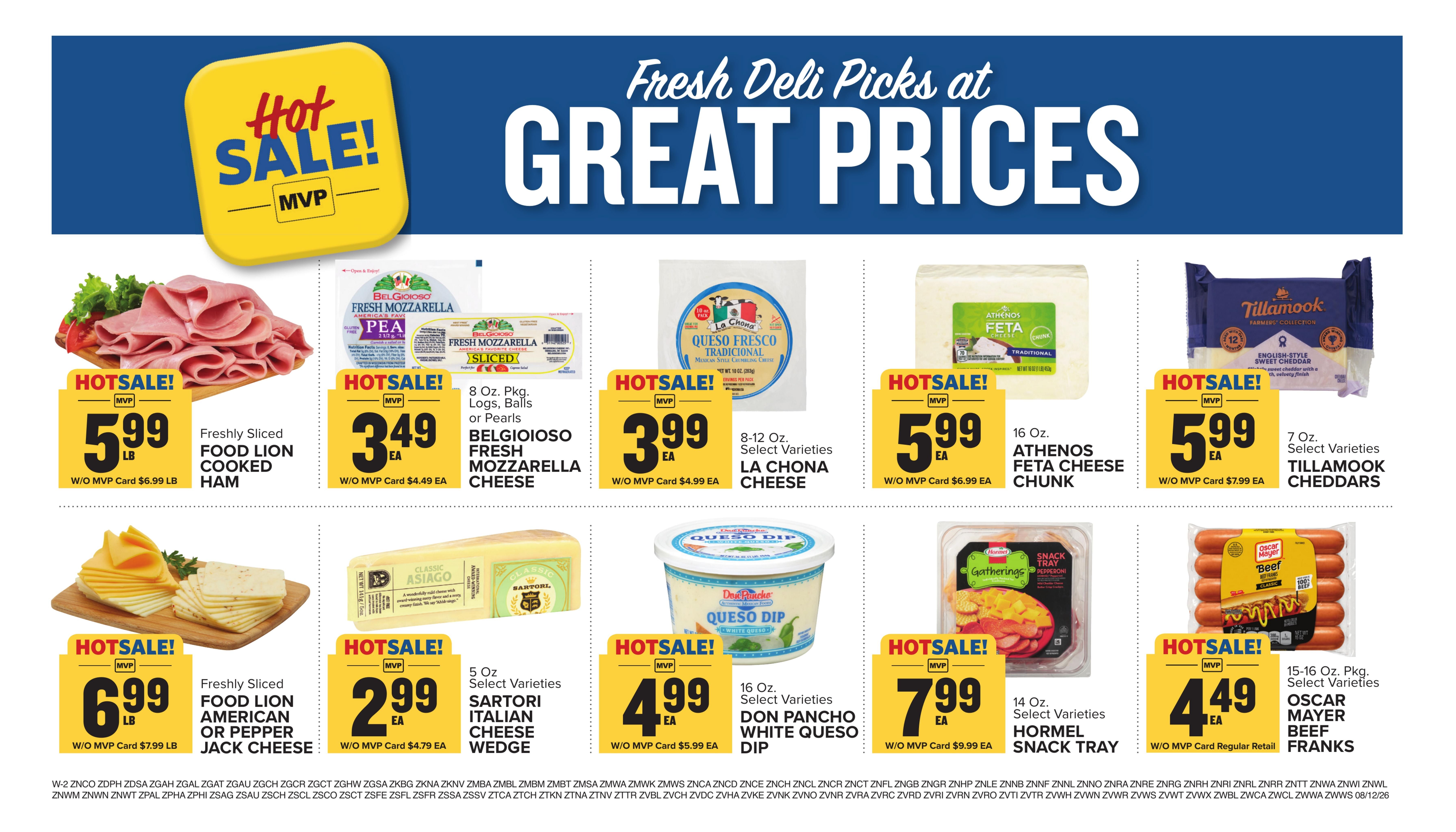 Food Lion (Dover Area, NC) Weekly Ad August 12 - 18, 2026
