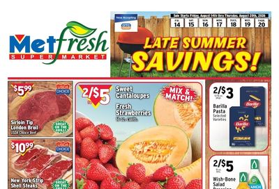 Met Foodmarkets (775 Morris Park Ave, Bronx, NY) Weekly Ad August 14 - 20, 2026