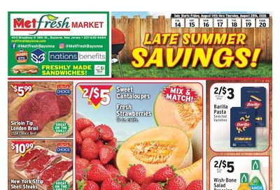 Met Foodmarkets (Bayonne, NJ) Weekly Ad August 14 - 20, 2026